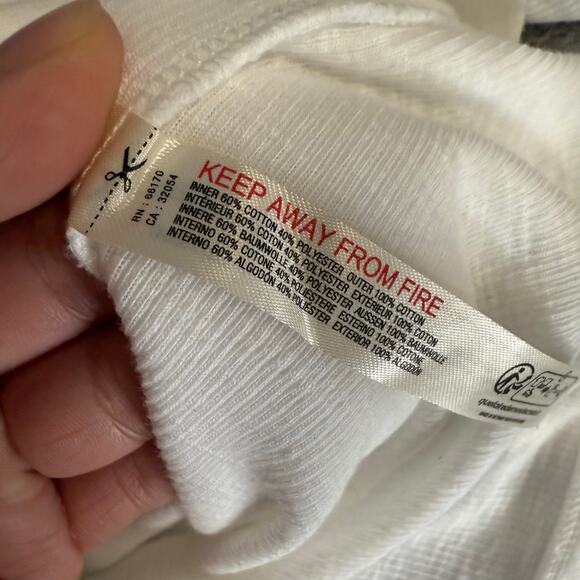 Free People Outer Edge Layer, White, S - Picture 4 of 5